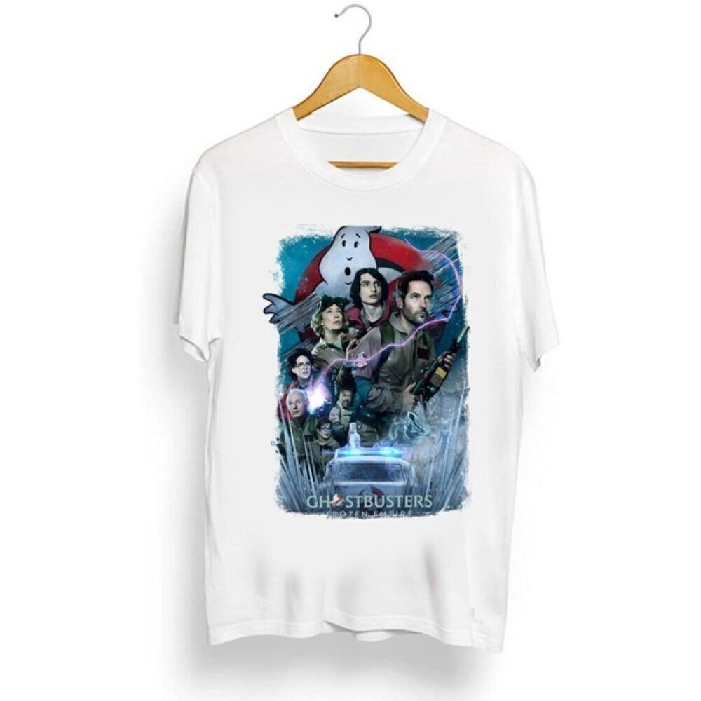 Ghostbusters Frozen Empire 2024 Movie Shirt Retro Graphic Tee Retro Fan Unisex